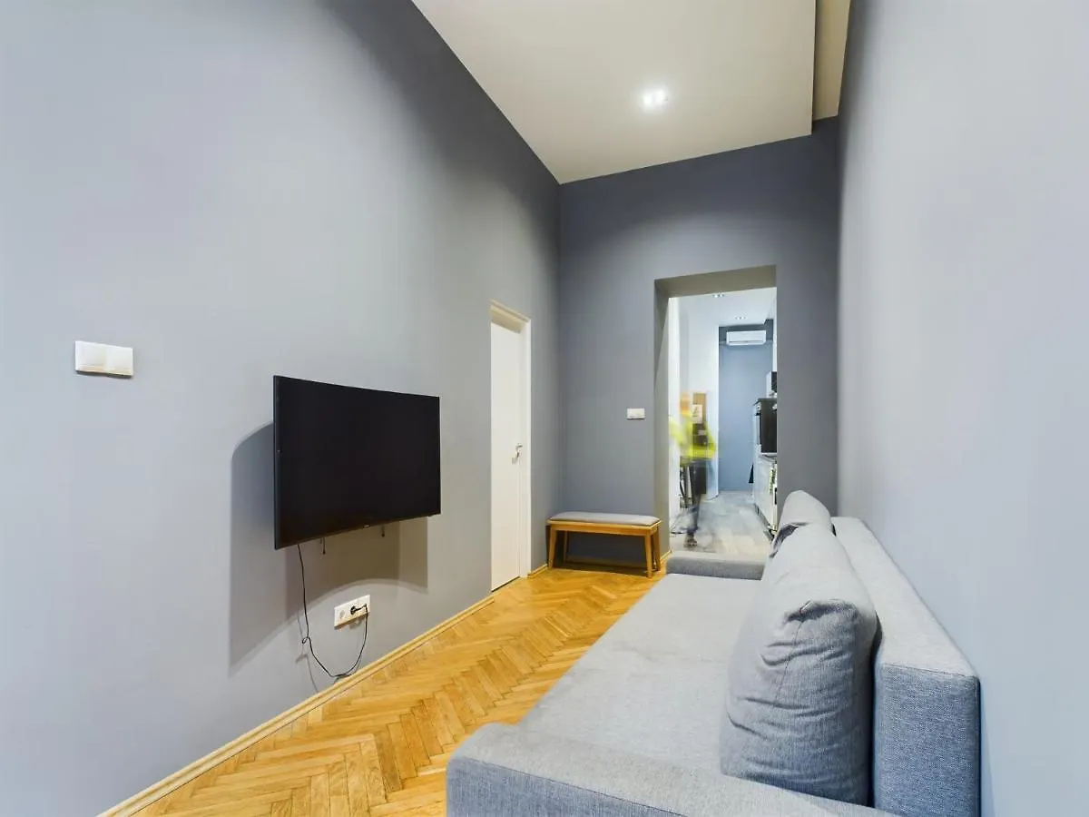 Gray Stylish Central Apartment Budapest Hungary