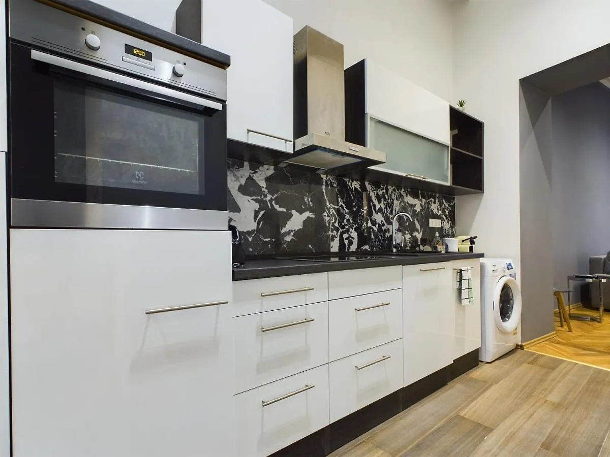 Gray Stylish Central Apartment Budapest
